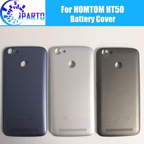 HOMTOM HT50 Battery Cover 100% Original New Durable Back Case Mobile Phone Accessory for HOMTOM HT50
