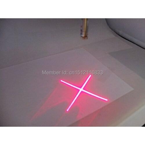 2pcs 5V 650num Red Cross adjustable focal length 5 mw laser industrial module