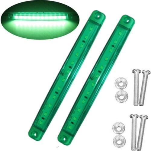 2PCS LED Light Truck 24v LED Marker Lights Ramp Trailer Lights Parking Lights Side Marker Lighting Truck LED 24v