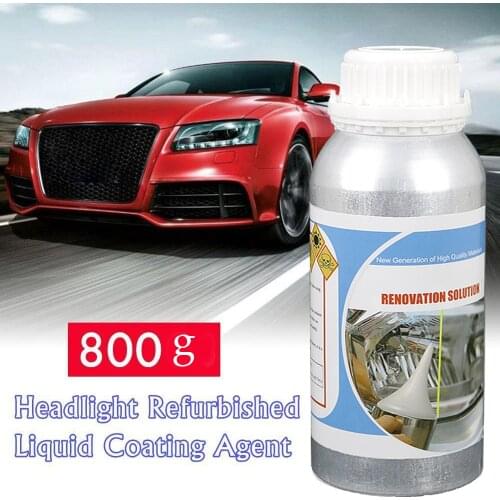 2020 800ml Car Headlight Repair Kit Headlight Refurbished Liquid Coating Agent Auto Car Headlight Repair Tool Maintenance