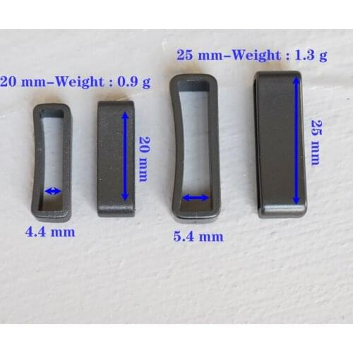 5 Pcs 20/25mm Plastic Slider Adjustment Buckle Slides Tri-glides Roller Pin Buckles Handbag Strap Slider Adjuster Belt