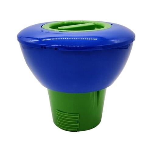 7 Inch Swimming Pool Floating Chlorine/Bromine Tablet Dispenser For Swimming Pools, Spa, Hot Water Buckets And Fountains