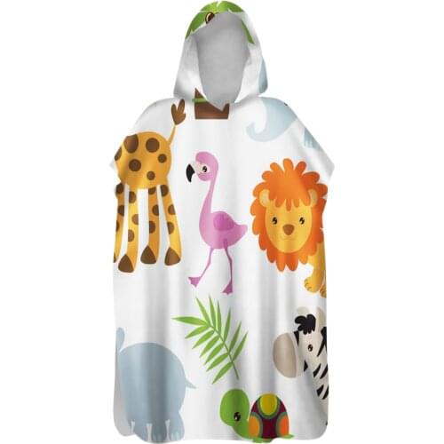 Animal Cartoon Quick-drying Beach Bath Towel Kids & Adults Quick Drying Microfiber Swim Pool Wholesale Drop Shipping