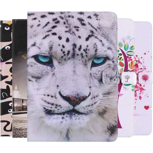 3D Feather Painted PU Leather Case For Samsung Galaxy Tab A 9.7 SM-T550 T555 P550 P555 9.7 inch Tablet Protective case