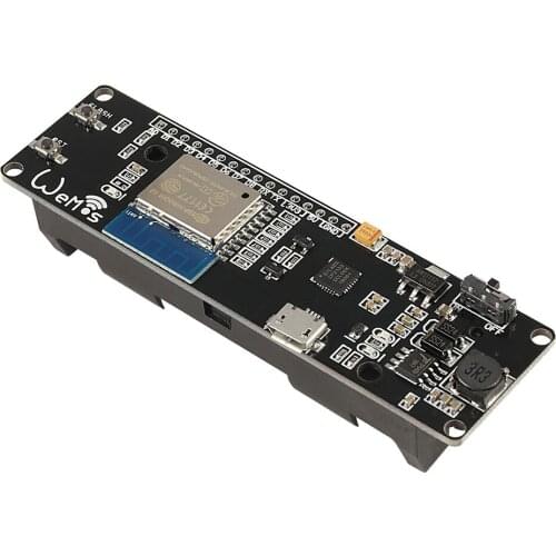 For WeMos D1 ESP-Wroom-02 Mother Board ESP8266 Mini WiFi Nodemcu Module 18650 Charging Battery Development Board Nodemcu PWM I2C