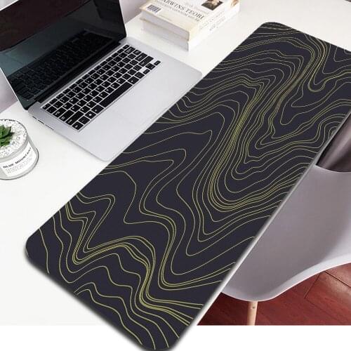 XXL Gaming Mouse Pad Large Rubber Gamer Art Table Computer Mousepad 29x25cm Soft Mause Pad XL Abstract Keyboard Desk Play Mats
