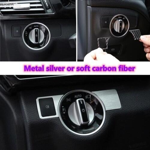 For Mercedes benz ml350 gl gls x166 gle 350d w166 coupe c292 amg A w176 B W246 CLA C117 glk x204 Headlight Switch Button sticker