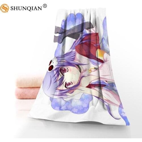 New Custom World God Only Knows Towel Printed Cotton Face/Bath Towels Microfiber Fabric For Kids Men Women Shower Towels