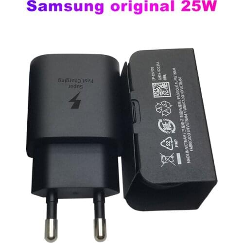 Original Samsung Note10 Charger EU Super Fast Charging Power Adapter For Tab S7 SM-T870 S7+ T970 S6 T860 T865 S5e T720 T725 S4