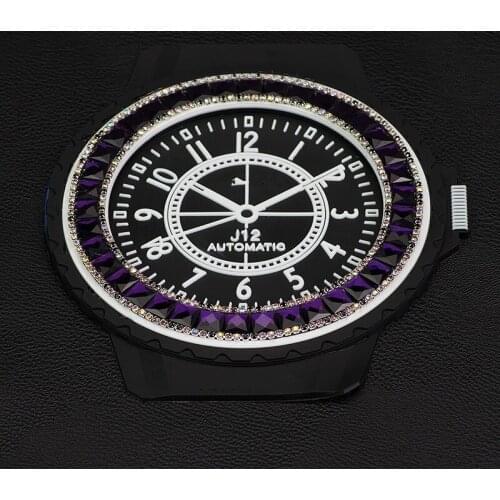 Car interior ornament automobile non-slip mat creative clock diamond mobile phone navigation anti-skid mat