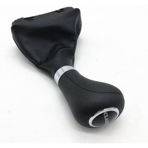 Auto Gear Shift Knob With Gaiter Boot Cover Case Collar For Mercedes Benz W204(C63 C204) W207(C207) CLASSIC AVANTGARDE ELEGANCE