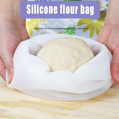 Silicone Kneading Magical Bag Dough Nonstick Flour Mixer Bag Reusable Cooking Pastry Tools For Bread Pastry Pizza Kitchen Tools