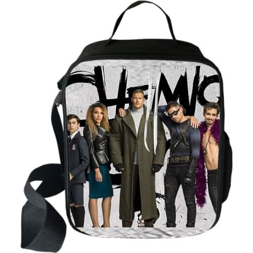 The Umbrella Academy Lunch Bag Cartoon Girls Portable Thermal Food Picnic Bags for School Kids Boys Box Tote