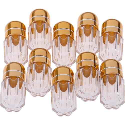 1PC/10Pcs Empty Clear Plastic Bottle Pill Box Capsule Shell Medicine Holder 2 Colors
