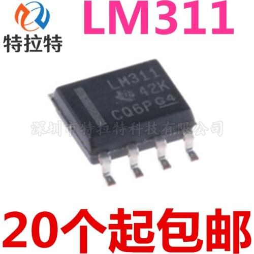 10pcs/lot LM311DR SOP8 LM311 SOP-8 SMD 311DR Operational Amplifiers LM311D SOP