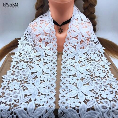 10yards 15cm fashionable african lace fabric ribbon women trim accessories DIY wedding decoration for home costura sewing lace