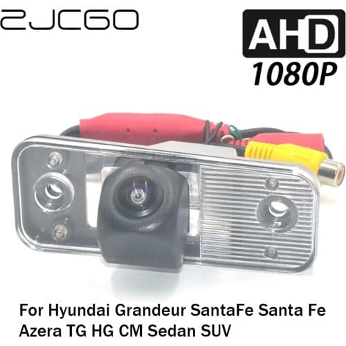 ZJCGO Car Rear View Reverse Backup Parking Reversing Camera for Hyundai Grandeur SantaFe Santa Fe Azera TG HG CM Sedan SUV