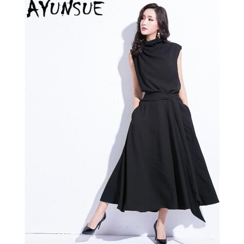Модные платья-трапеции AYUNSUE China At AliExpress