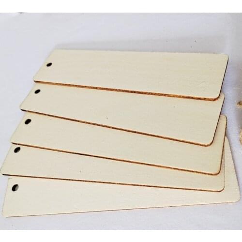 10pcs Unfinished Wood Tag Wooden Gift Tags with Jute Ropes Natural Rustic Wood Craft Labels for Home DIY Supplies Wedding Decor