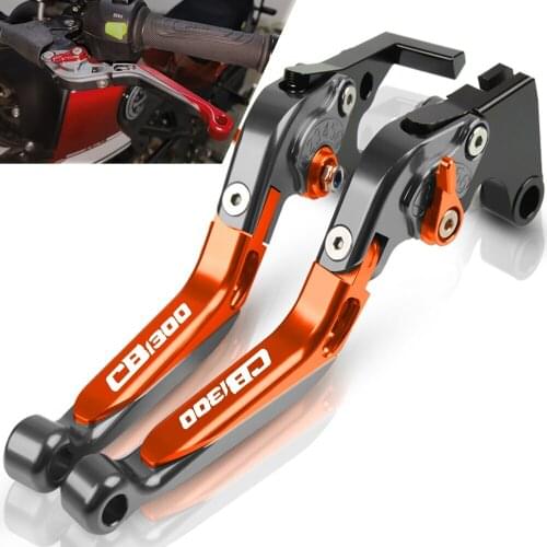 For HONDA CB1300 2003 2004 2005 2006 2007 2008 2009 2010 Motorcycle Adjustable Extendable Foldable Brake Clutch Levers CB 1300