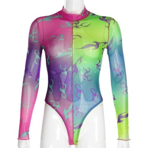 Izmestyeva Women's Transparent Bodysuits