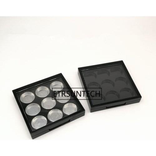 Eye Shadow box Empty Magnetic Palette DIY Palette Eyeshadow Case Cosmetic Containers Make up tool F1394
