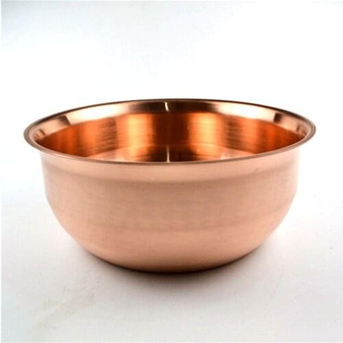 Super thick copper chafing dish hot pot for Gas cooker Brass pot