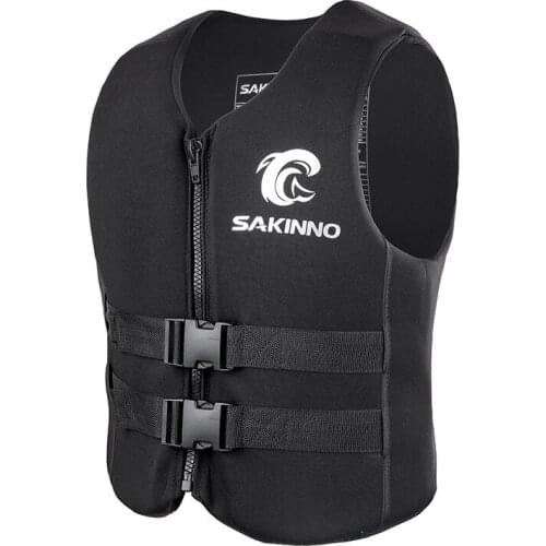 Adult Life Vest Jacket Kids XXS-3XL Neoprene Buoyancy Swimming Boating Ski Surfing Survival Drifting Motorboat