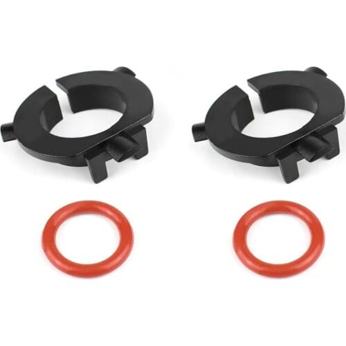 1 Pair H7 Auto Car LED Headlight Bulb Base Adapters Holders Retainers for Hyundai Sonata Nissan QASHQAI KIA Sportage