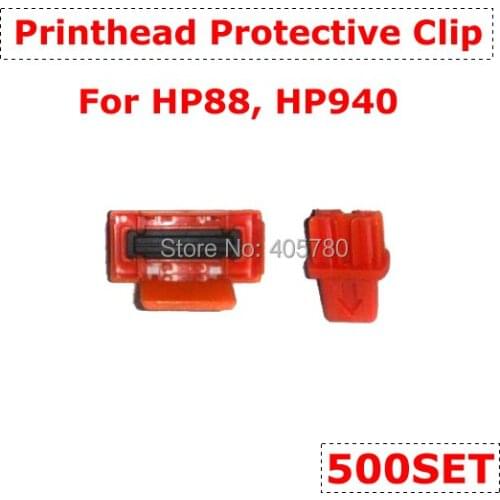500set compatible for hp88/940 printhead clip compatible for hp940 print head clip ink cartridge clip nozzle cover
