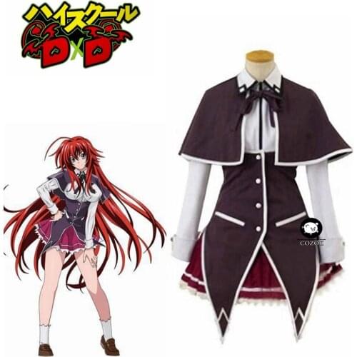 Anime High School Dxd Rias Gremory cosplay costume anime Rias Cosplay Party Dress