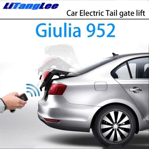 LiTangLee Car Electric Tail Gate Lift Trunk Rear Door Assist System for Alfa Romeo Giulia 952 2016 2018 2017 2020 Remote Control