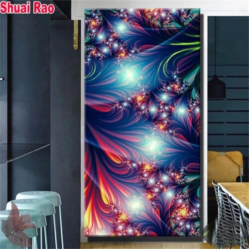 Diamond Embroidery Fantasy cloud mandala flower Full SquareRound Diamond Painting Cross Stitch Rhinestone pictures decor