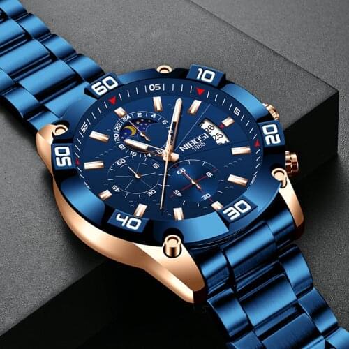 NIBOSI Men Watch Top Brand Fashion Watches Relogio Masculino Military Quartz New Wrist Watches Hot Clock Male Sports