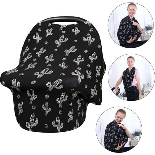 Baby Breast-Feeding Covering Towel Cart Hood Mother Cotton Nursing Towel Nursing Towel Anti-Exposure Shawl Cover Clothing