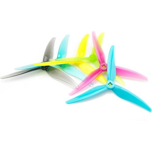 Gemfan Hurricane SL5125 5.1X2.5X5 3-Blade PC Ultralight Propeller for RC FPV Racing 5inch Toothpick 2004 Mini Long Range Drones