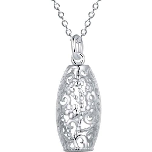 Hot Wholesale Silver Plated Charm Jewelrys Necklace,free Shipping Fashion Stamped Fashion Jewelry Pendant AN1246/clhalcoa