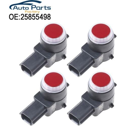 4PCS New PDC Parking Sensor Park Assist Object Sensor Bumper For Buick Cadillac Chevrolet 25855498