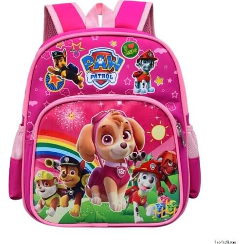 Cartoon Princess Backpack Kindergarten Schoolbag Baby Travel Bag PAW PATROL Kids Girl Boy Children Gift Presen
