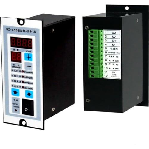 Pneumatic Spot Welding Controller Box WZ-66ZQ Foot Spot Welding Machine Control Board DHJ-10-AZ Spot Welding Controller