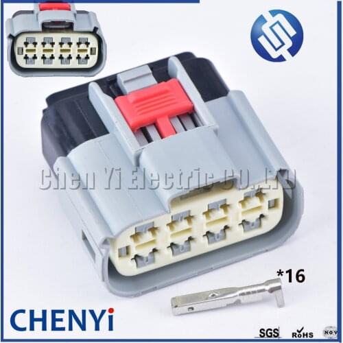 Delphi gray 16 Pin female Automotive waterproof connector Harness plug 54241631-B for car