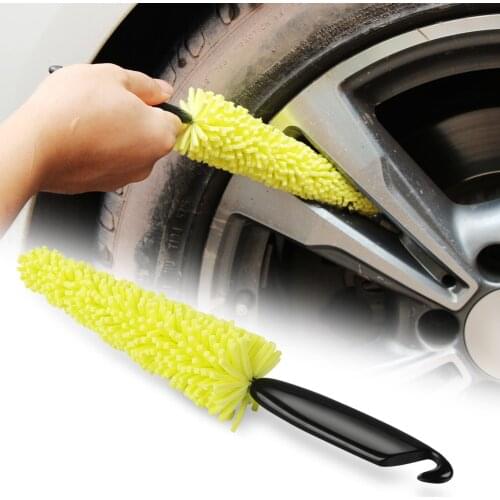 Car Wheel Rims Tire Cleaning Brush For Mercedes Benz W212 c180 e63 c300 e250 C E GLK GLC GLE AMG X204 W205 W203 W204