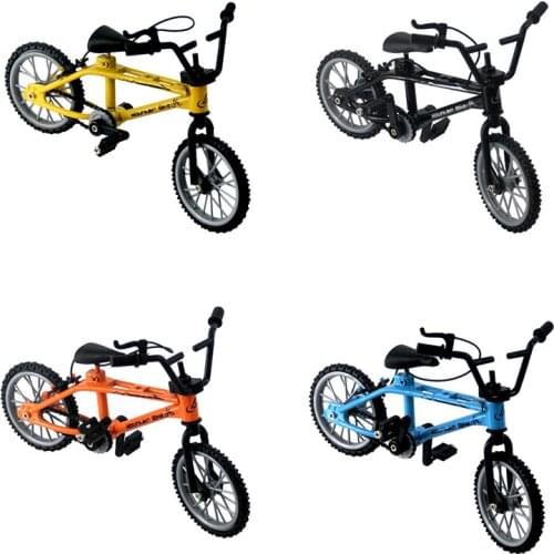 Alloy Mini Mountain Bike Bicycle Model for 1/10 RC Crawler Axial SCX10 Traxxas TRX4 D90 Tamiya CC01 Decoration