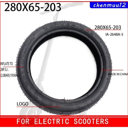 280x65-203 Inner and Outer Tyre Fits for Childrens Tricycle Baby Trolley Pneumatic Tire