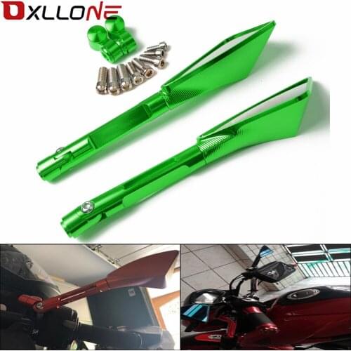 1 pair Motorcycle mirrors universal Motorcycle Aluminum mirror side Rearview For kawasaki GTR1400 / CONCOURS ER-5 Accessories