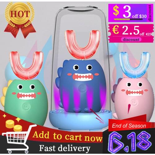Sonic Kids Electric Toothbrush Childrens Xaomi Teeth Tooth Brush Silicone Soft Brush Cartoon Pattern Toothbrush Child Gift