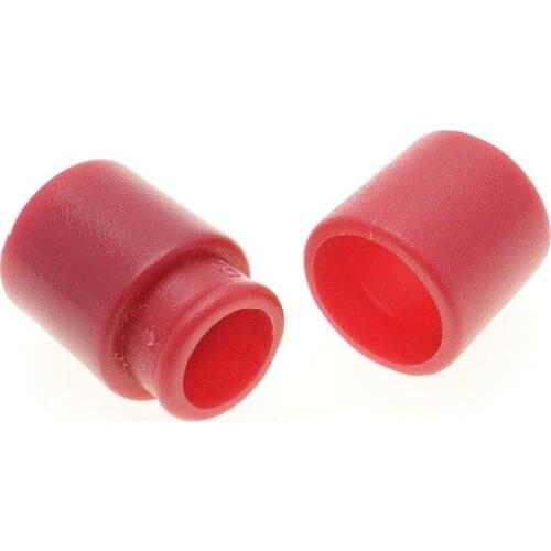 10pcs/pack Plastic Lanyard Safety Breakaway Pop Barrel Connectors For Paracord & Ribbon Lanyards Red