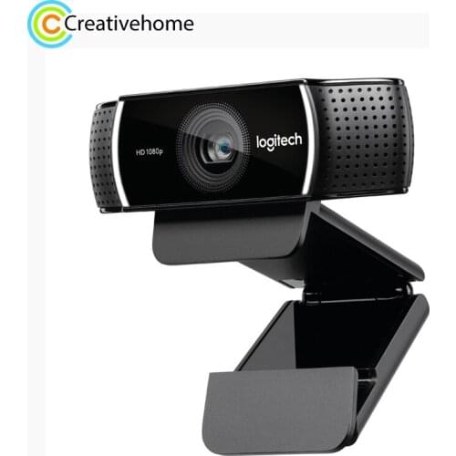 100%Original Logitech Webcam C922 HD 1080P PC Autofocus Network Video Call Webcam USB Interface with2 Omnidirectional Microphone