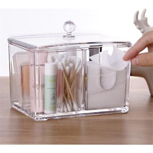 14.5 * 10.7 * 14.7cm Cosmetic Finishing Creative Organizer, Toilet Plastic Storage Box, Small Items Storage Box