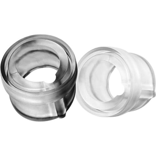 2pcs Male Foreskin Resistance Complex Ring Sex Time Delay Lock Phimosis Penis Ring Adult Sex Toy